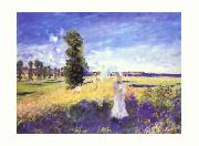 Claude Monet The Walk oil on canvas